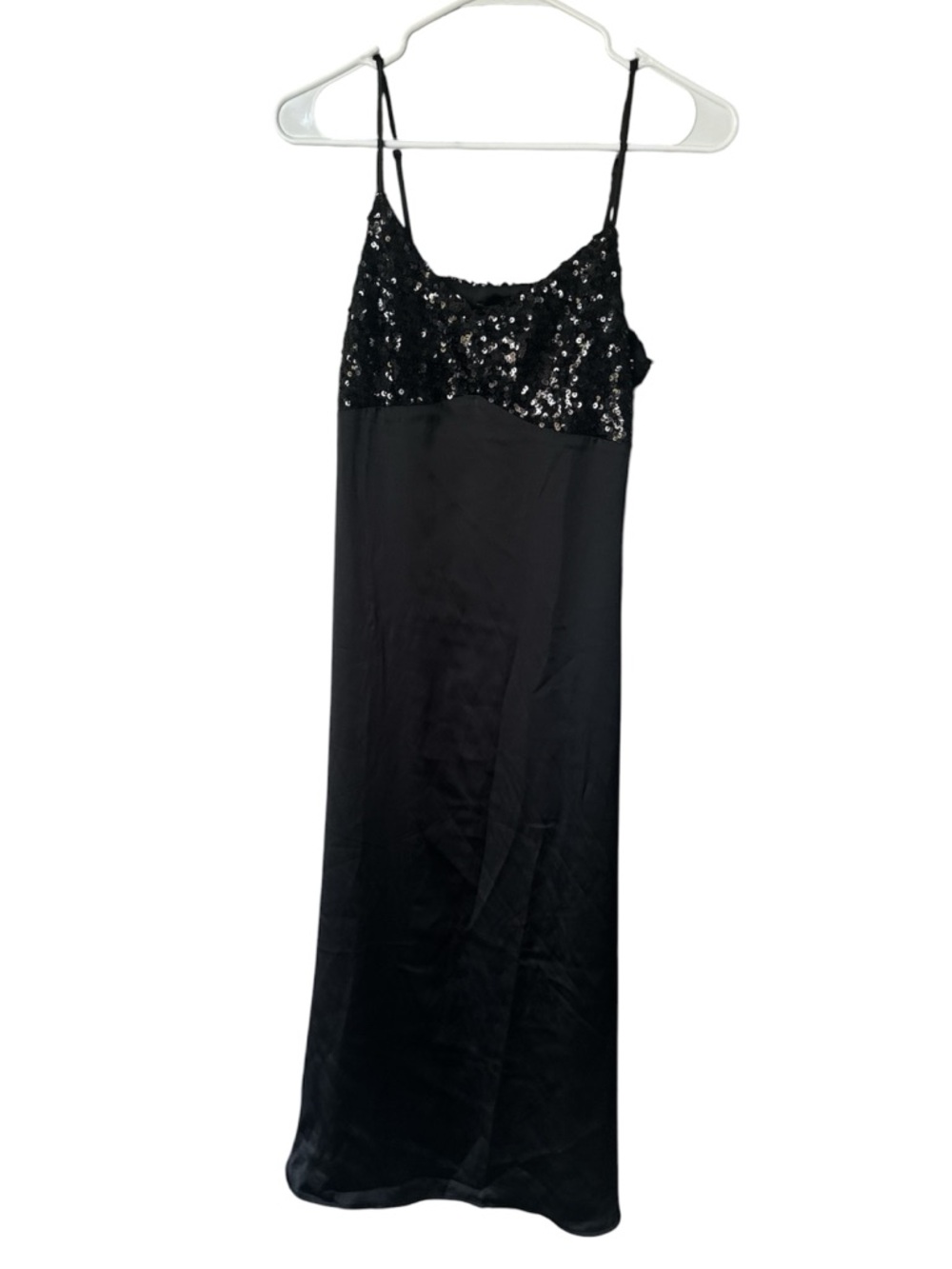 House Of Harlow 1960 black slip cocktail midi dress women’s size medium NWT